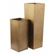 American Home Classic Large Handmade Metal Indoor Planter in Brushed Brass