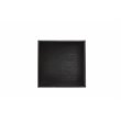 American Home Classic Small Handmade Modern Metal Indoor Planter in Black