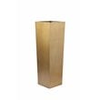American Home Classic Small Handmade Metal Indoor Planter in Brushed Brass