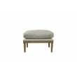 American Home Classic - Warren Ottoman in Off White Linen (Seat Height 18