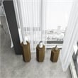 Vice Pedestal Set of 3 in Brass - 11