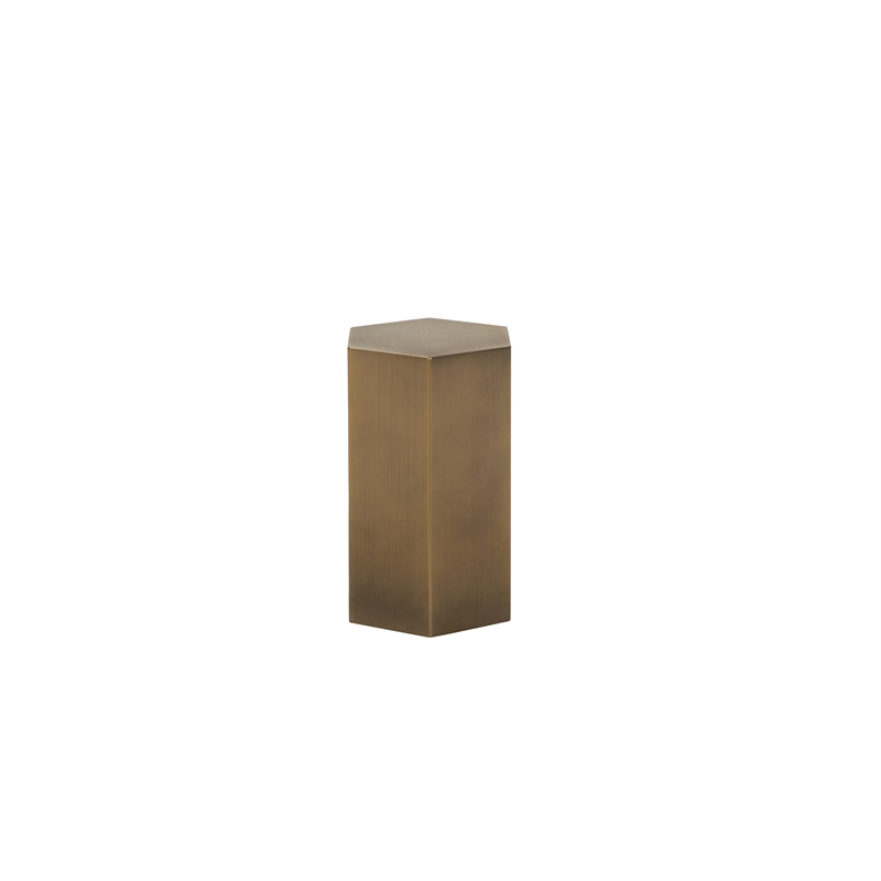 Vice Pedestal Set of 3 in Brass - 11