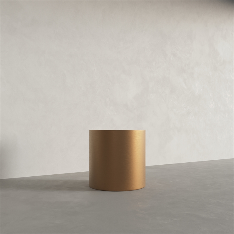 Uma Side Table in Brass