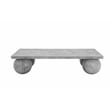 Dani Rectangle Coffee Table Large In Light Grey Concrete