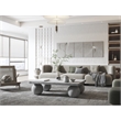 Dani Rectangle Coffee Table Medium In Light Grey Concrete