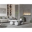 Dani Square Coffee Table Small In Light Grey Concrete