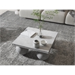 Dani Square Coffee Table Small In Light Grey Concrete