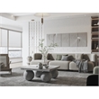 Dani Square Coffee Table Small In Light Grey Concrete