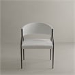 Sansa Dining Chair in Ivory Boucle