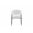 Sansa Dining Chair in Ivory Boucle