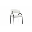 Sansa Dining Chair in Ivory Boucle