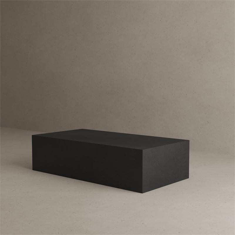 Bev Coffee Table in Black Bev Collection CoffeeTable