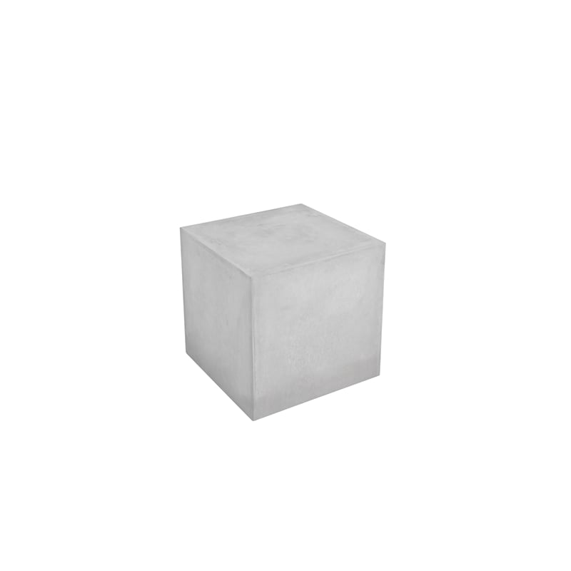 Bev Large  Side Table in Light Grey  Bev Collection Side Table