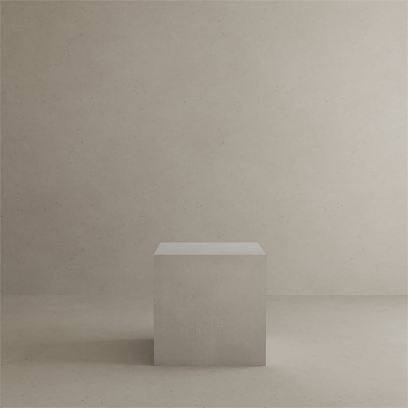 Bev Large  Side Table in Light Grey  Bev Collection Side Table
