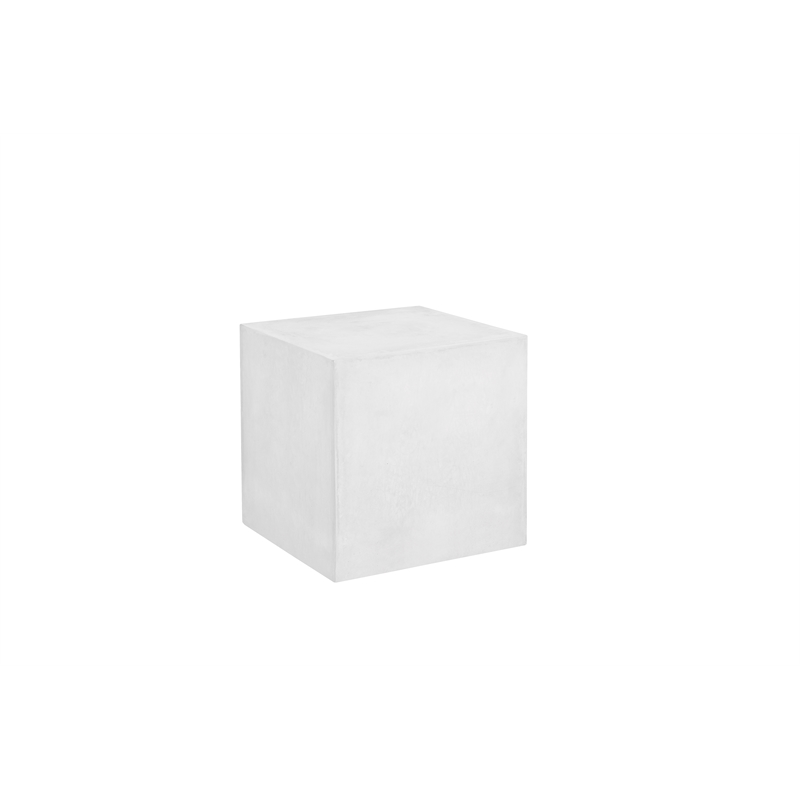 Bev Small Side Table in Ivory