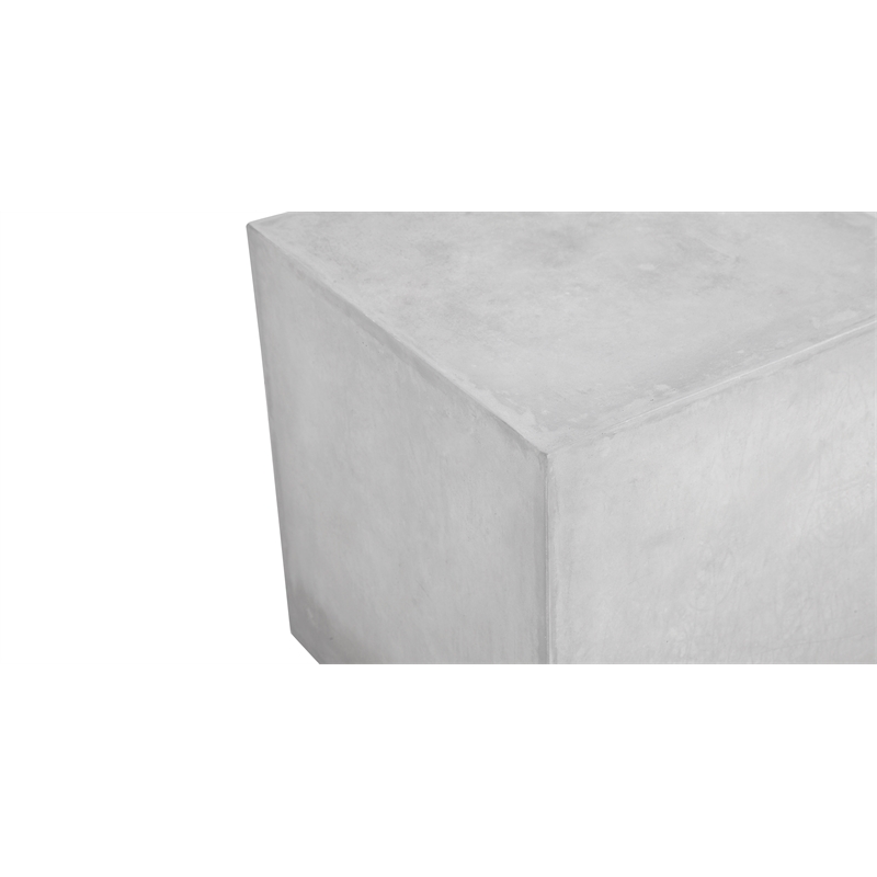 Bev Small  Side Table in Light Grey Bev Collection Side Table