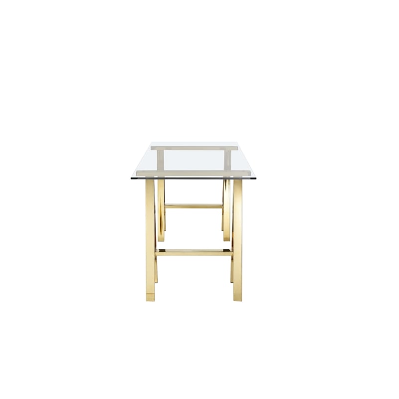 Brady Desk  Extra Small Gold