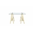 Brady Desk  Extra Small Gold