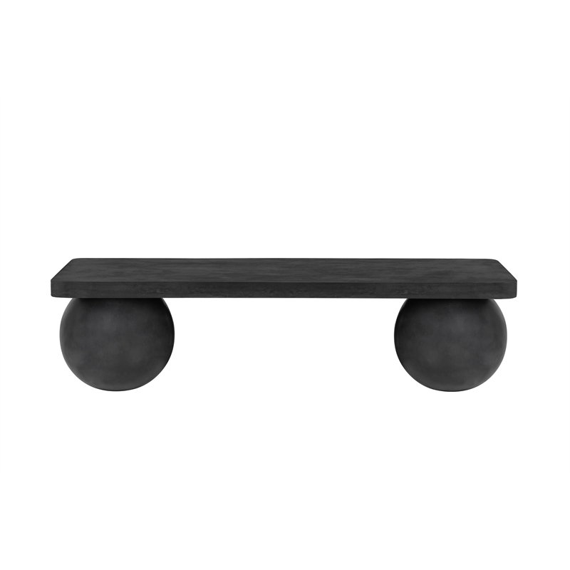 Dani Media Table Extra Large in Black