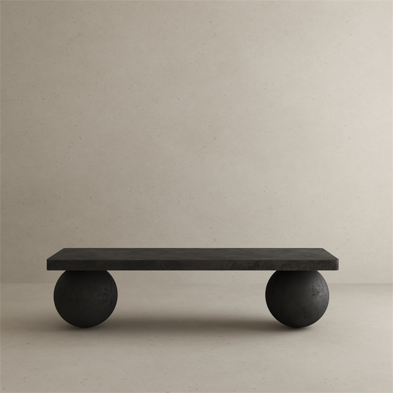 Dani Media Table Extra Large in Black