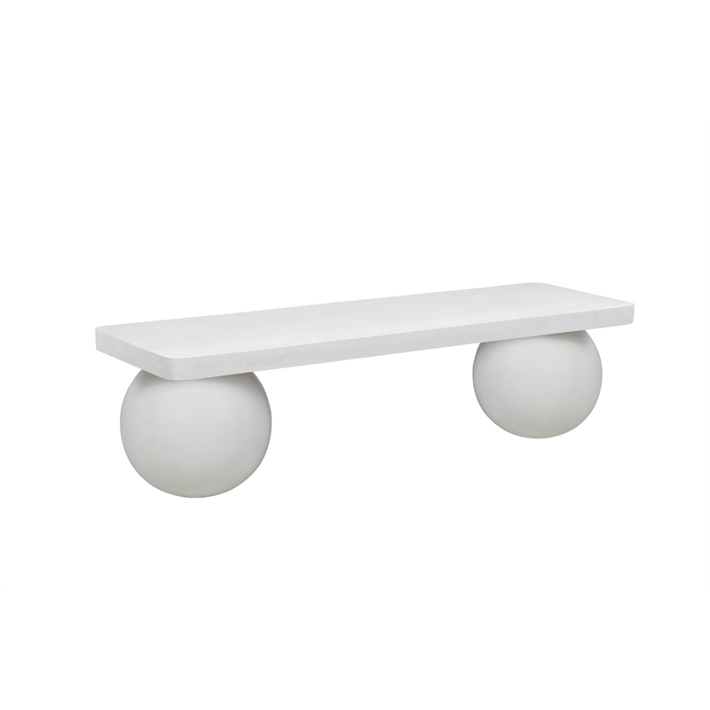 Dani Media Table Extra Large in Ivory