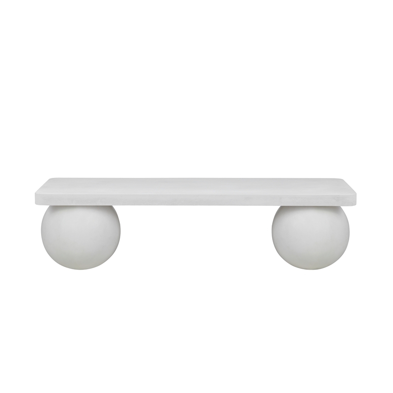 Dani Media Table Extra Large in Ivory
