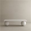 Dani Media Table Extra Large in Ivory