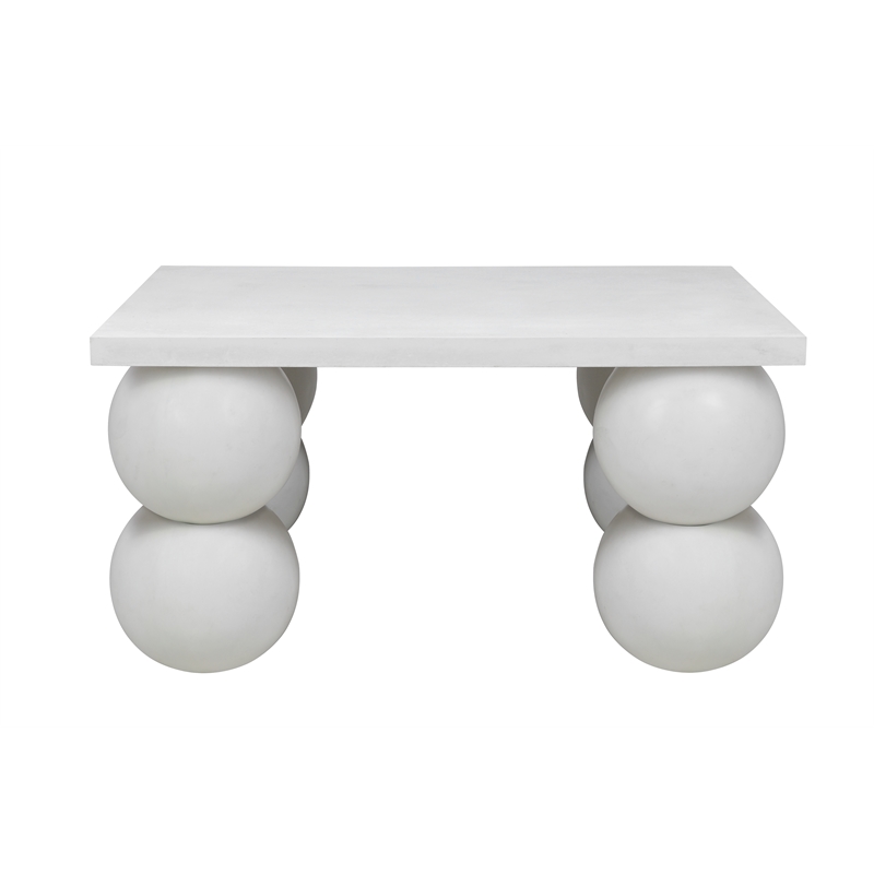 Dani Rectangle Console Medium in Ivory