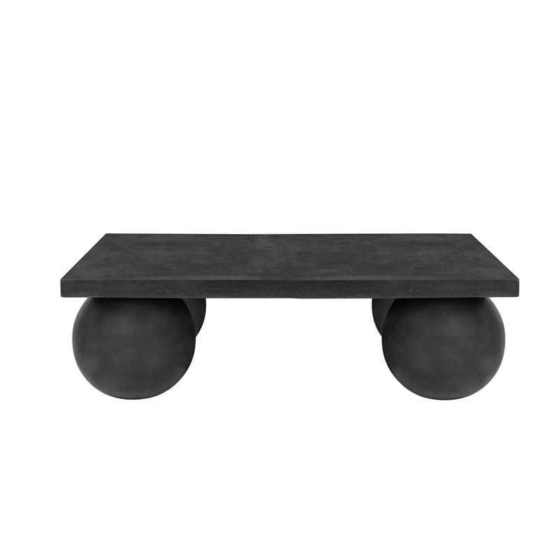 Dani Rectangle Coffee Table Medium In Black