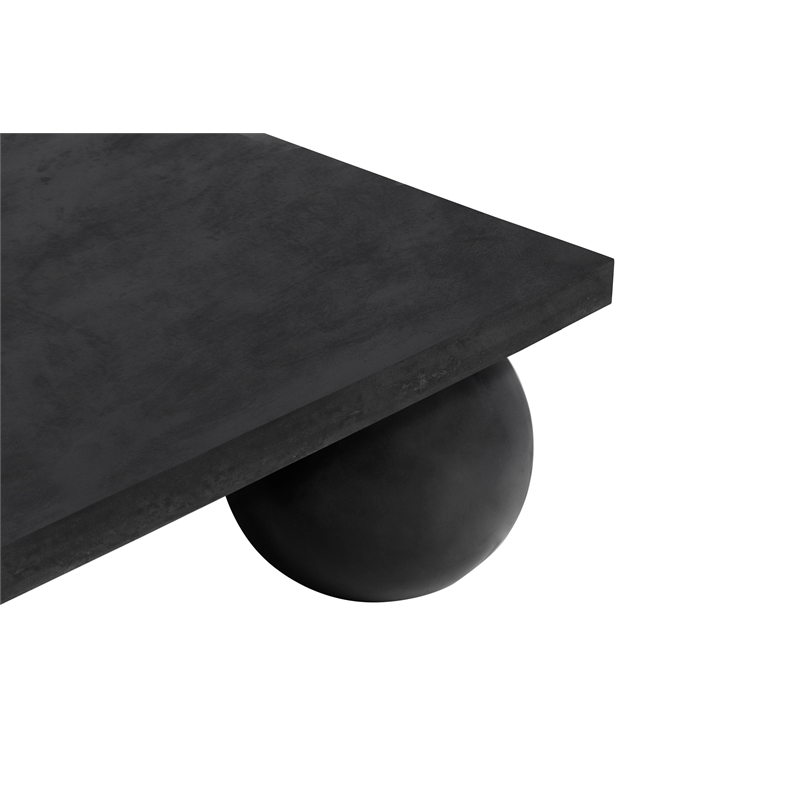 Dani Rectangle Coffee Table Medium In Black