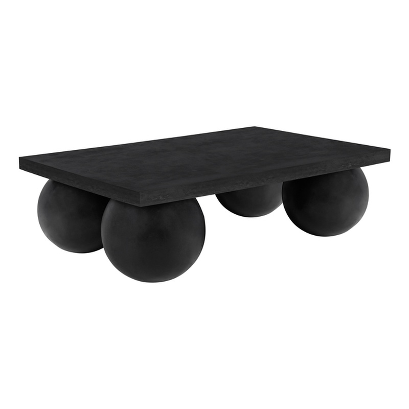Dani Rectangle Coffee Table Medium In Black