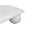 Dani Rectangle Coffee Table Medium In Ivory