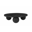 Dani Round Coffee Table Large In Black