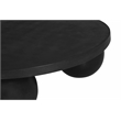 Dani Round Coffee Table Large In Black