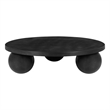 Dani Round Coffee Table Large In Black