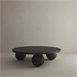 Dani Round Coffee Table Medium In Black