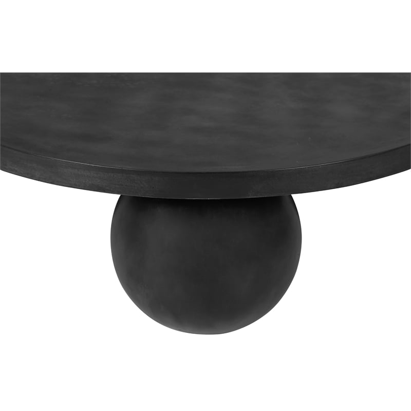 Dani Round Coffee Table Medium In Black
