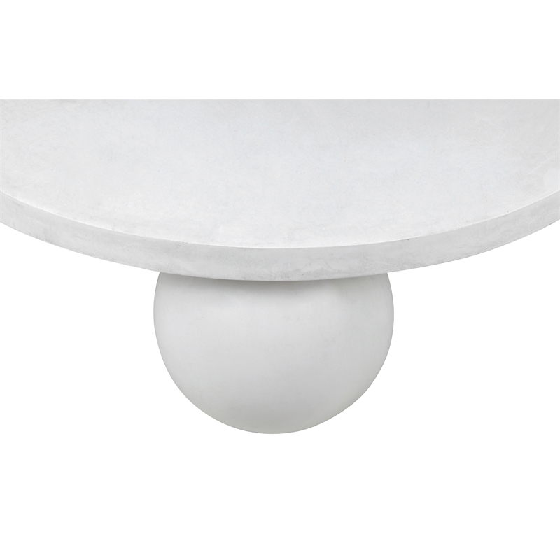 Dani Round Coffee Table Medium In Ivory