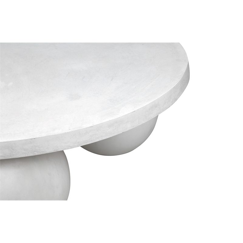 Dani Round Coffee Table Small In Ivory