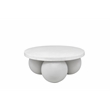 Dani Round Coffee Table Small In Ivory