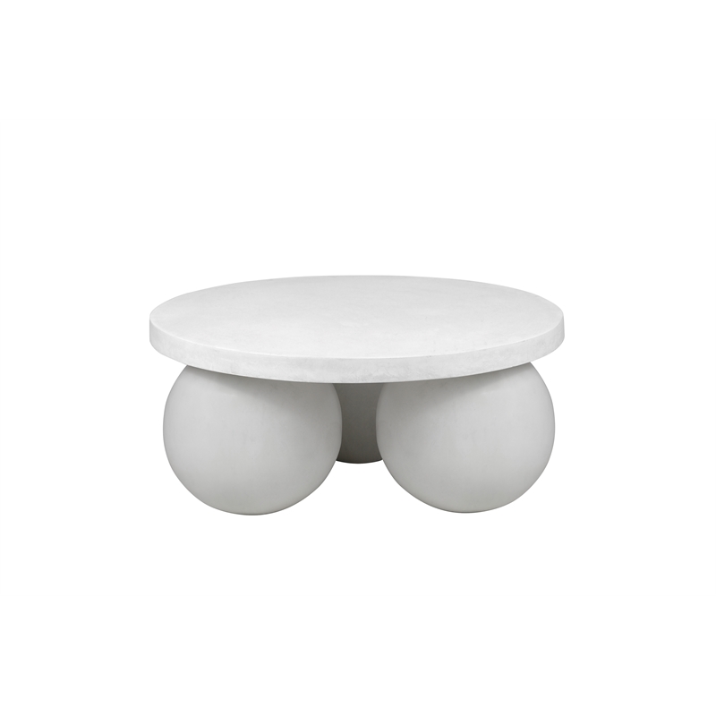 Dani Round Coffee Table Small In Ivory