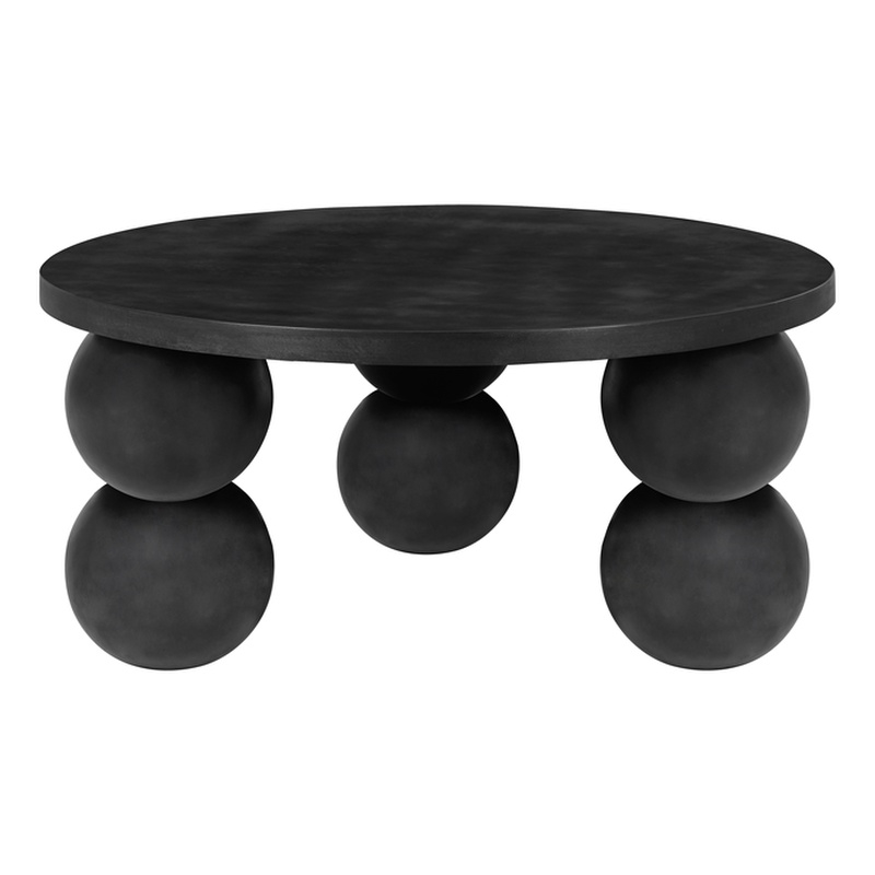 Dani Round Desk Large in Black
