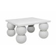 Dani Square Console Large in Ivory
