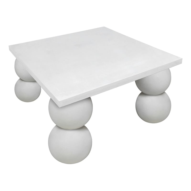 Dani Square Console Large in Ivory