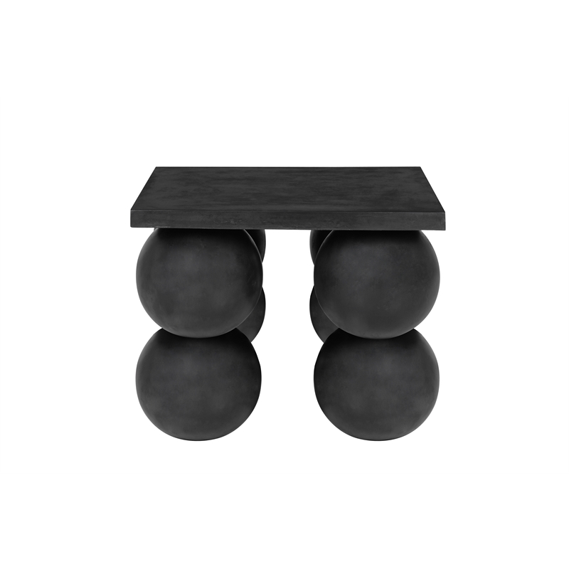 Dani Square Console Small in Black