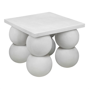 Dani Square Console Small in Ivory