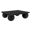 Dani Square Coffee Table Large In Black