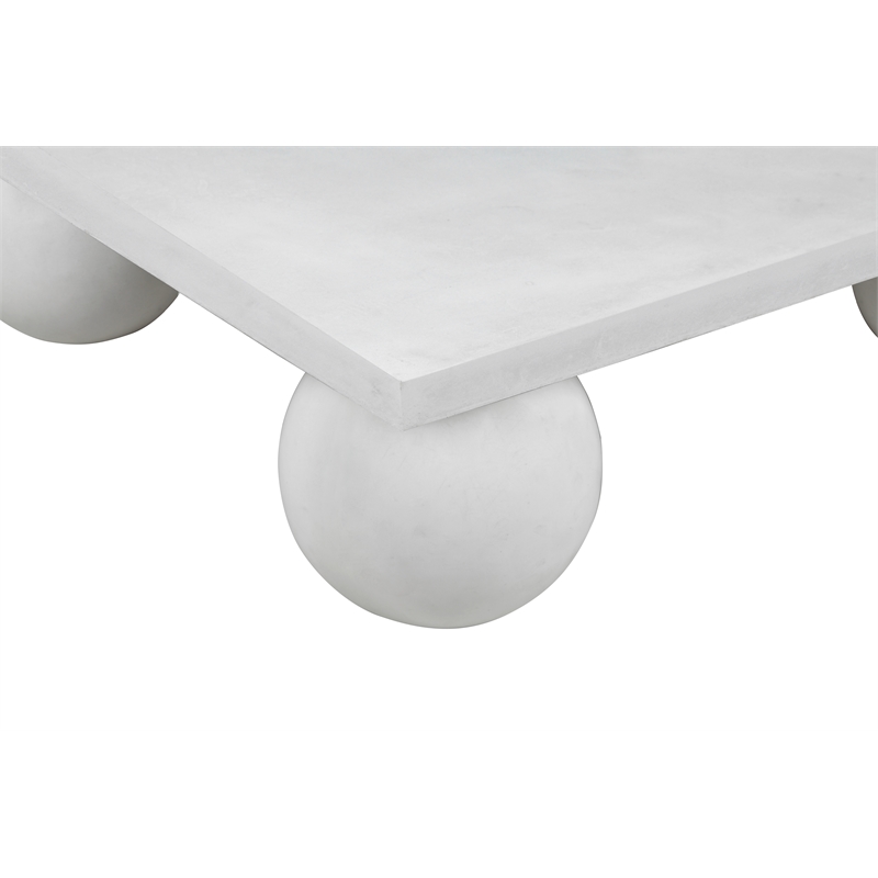 Dani Square Coffee Table Large In Ivory