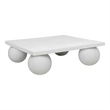Dani Square Coffee Table Large In Ivory