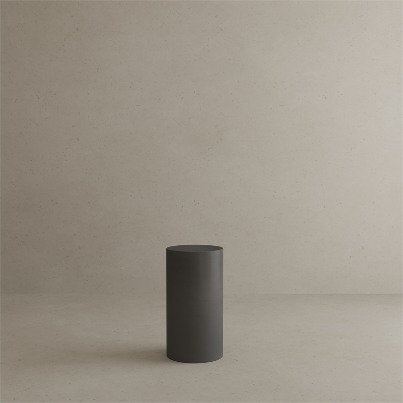 Don Round Pedestal Low in Black